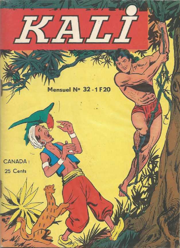 Scan de la Couverture Kali n 32